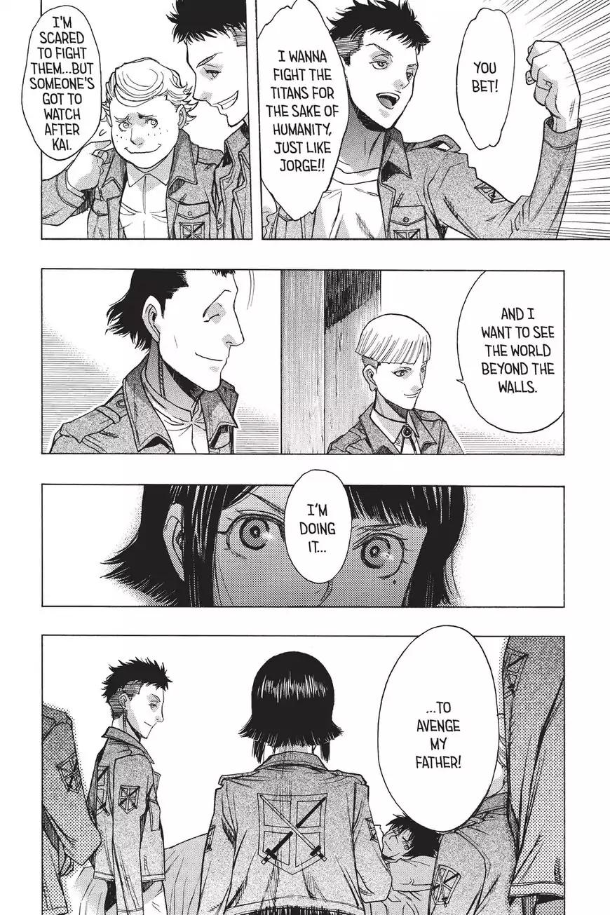Shingeki no Kyojin Before the Fall chapter 40 page 28