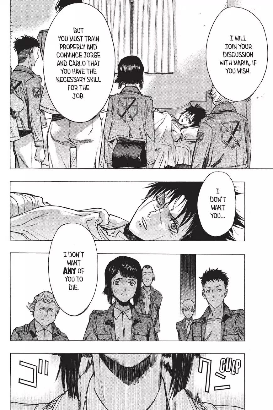 Shingeki no Kyojin Before the Fall chapter 40 page 34