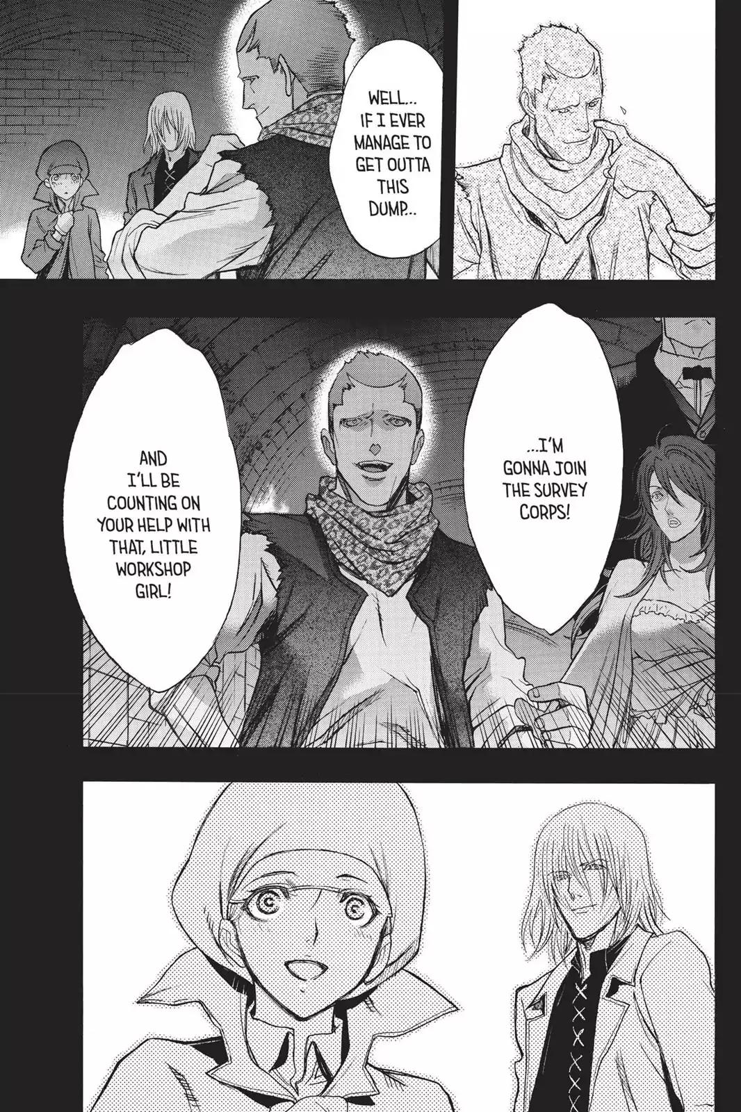 Shingeki no Kyojin Before the Fall chapter 42 page 14