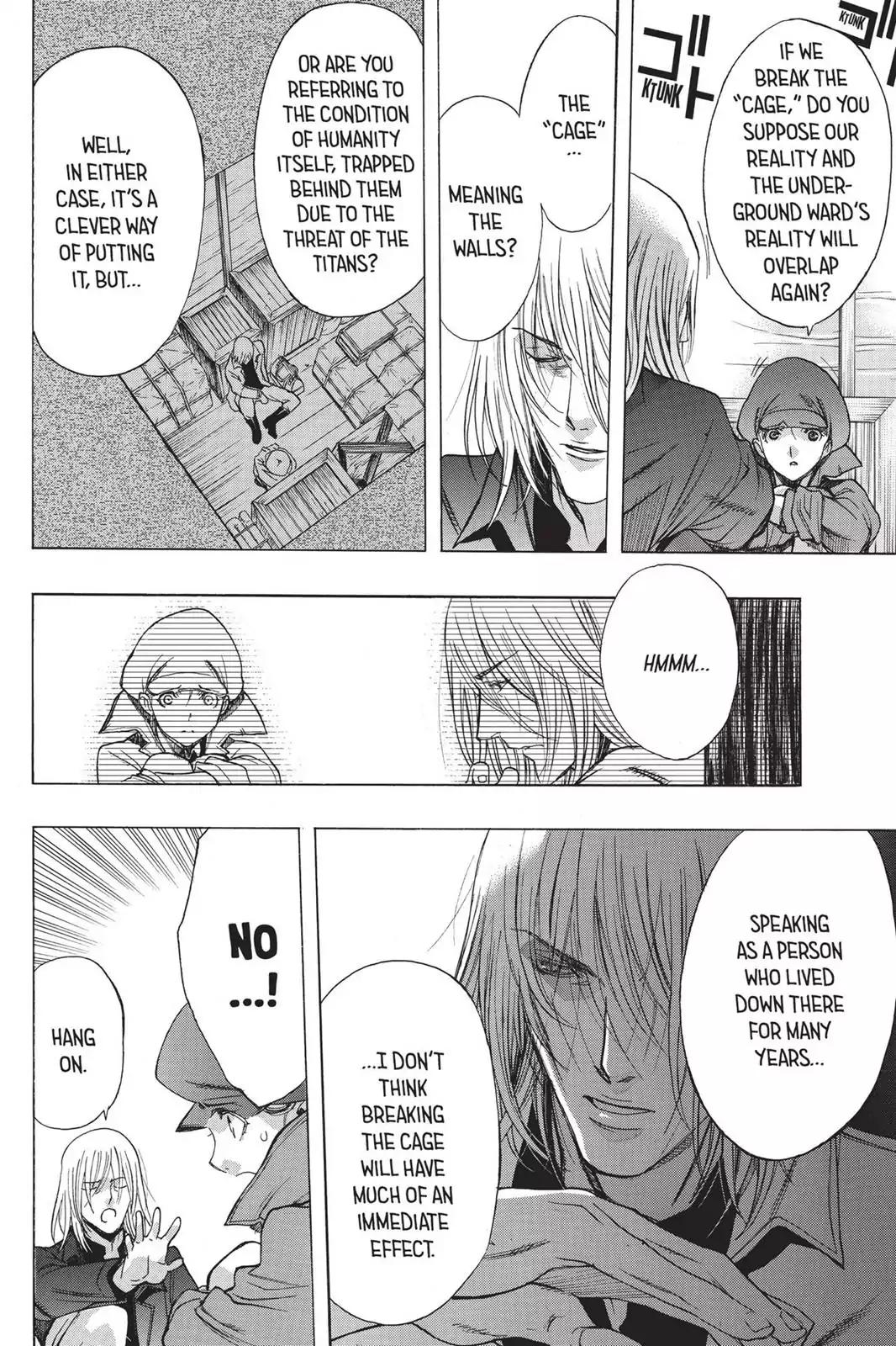 Shingeki no Kyojin Before the Fall chapter 42 page 17