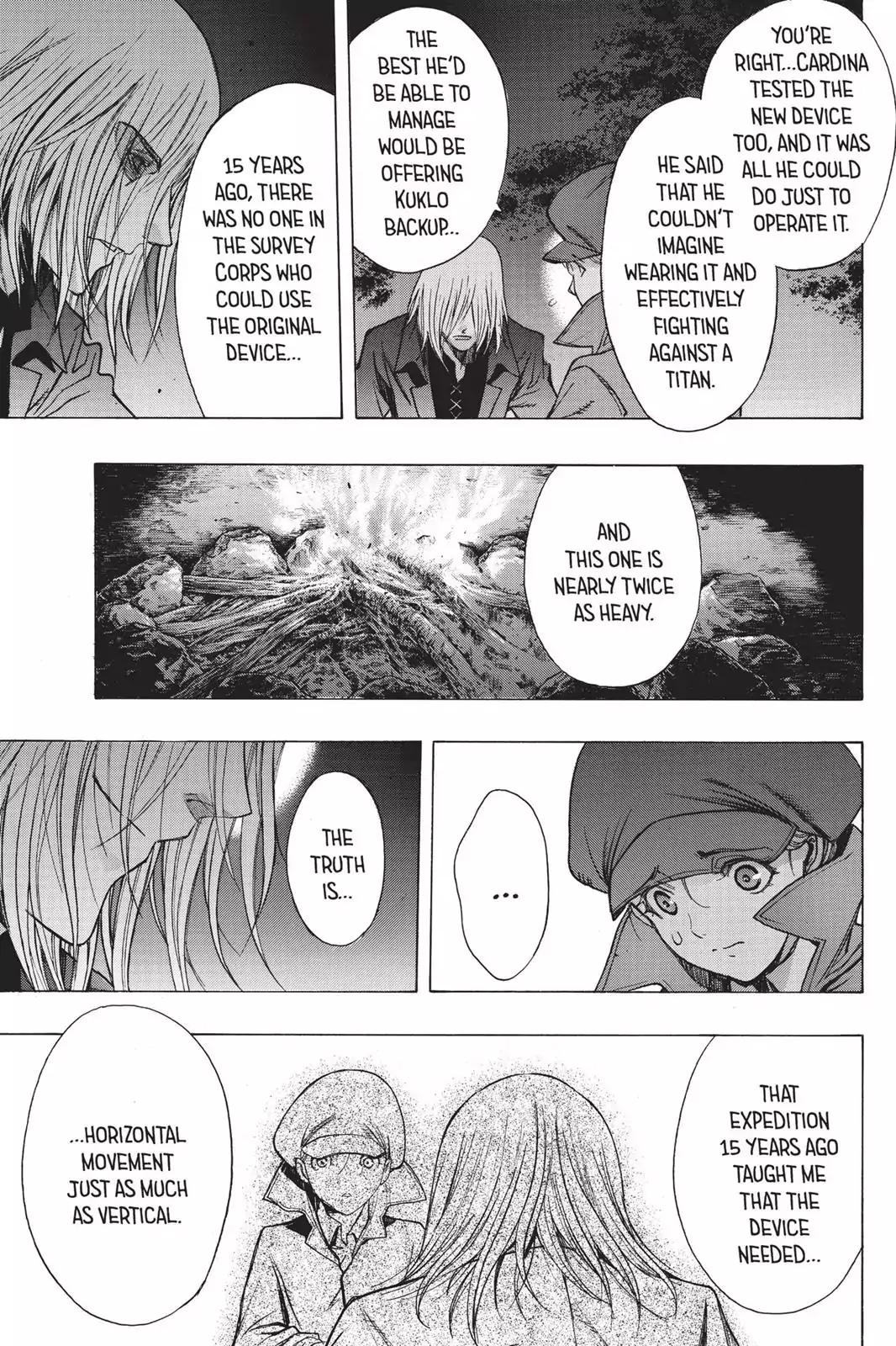 Shingeki no Kyojin Before the Fall chapter 42 page 28