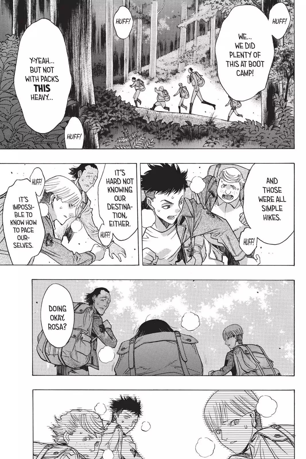 Shingeki no Kyojin Before the Fall chapter 43 page 12