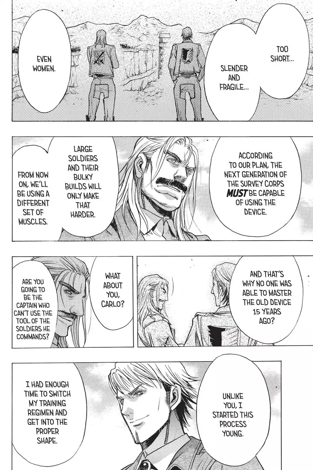 Shingeki no Kyojin Before the Fall chapter 43 page 15