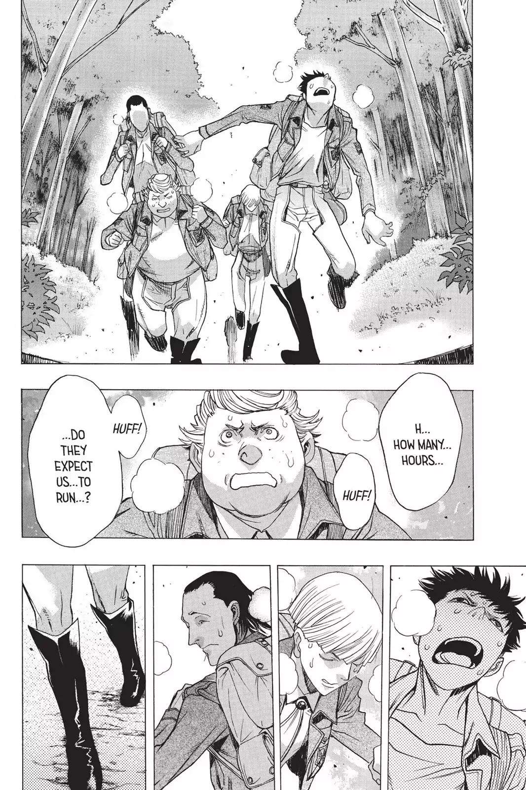 Shingeki no Kyojin Before the Fall chapter 43 page 17