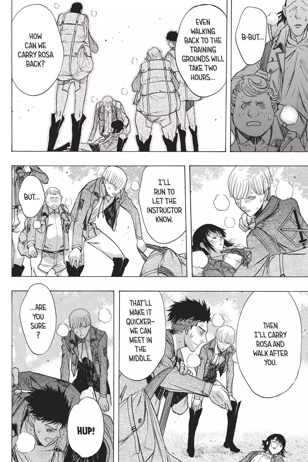 Shingeki no Kyojin Before the Fall chapter 43 page 21