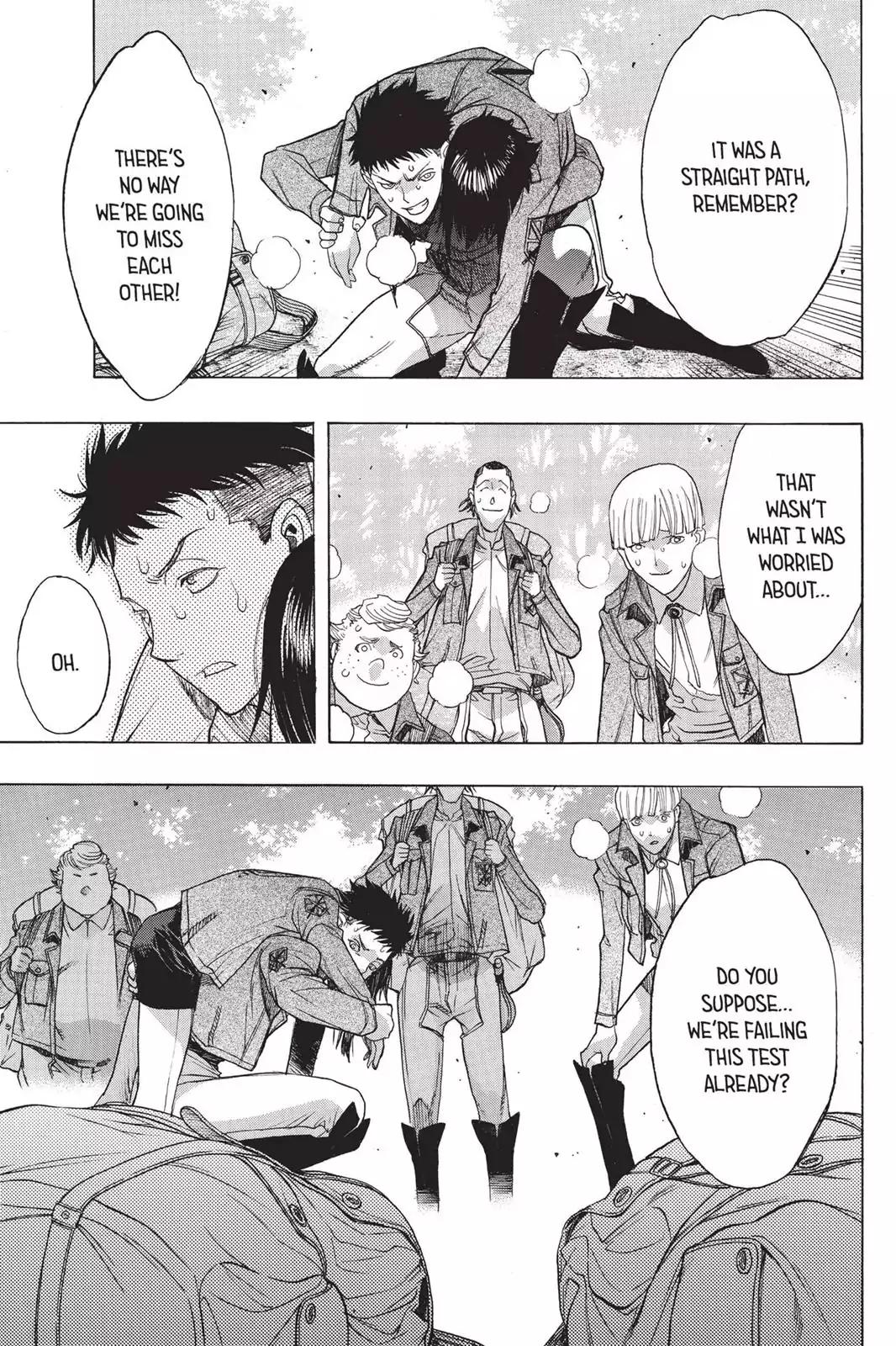 Shingeki no Kyojin Before the Fall chapter 43 page 22