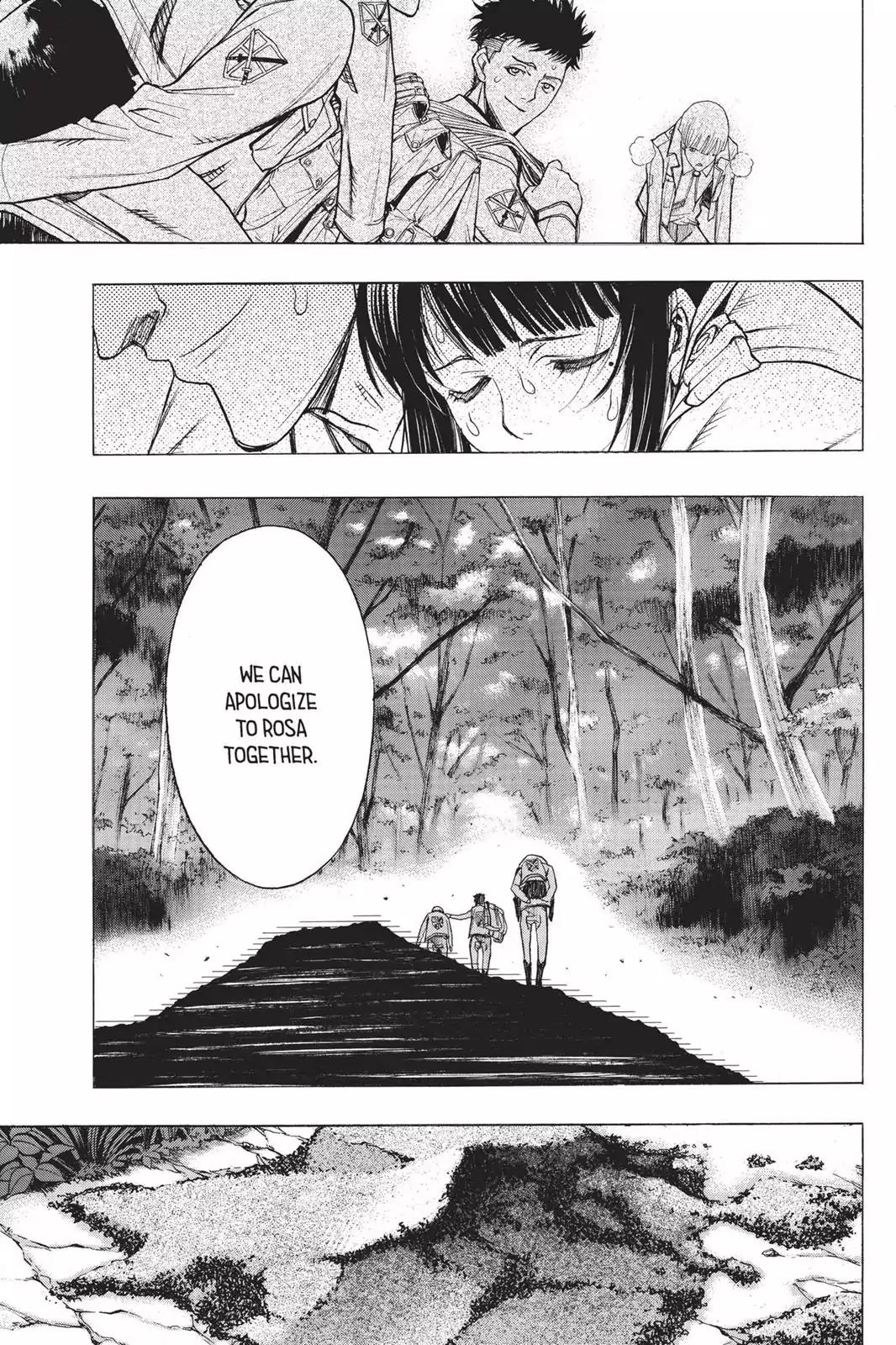 Shingeki no Kyojin Before the Fall chapter 43 page 28