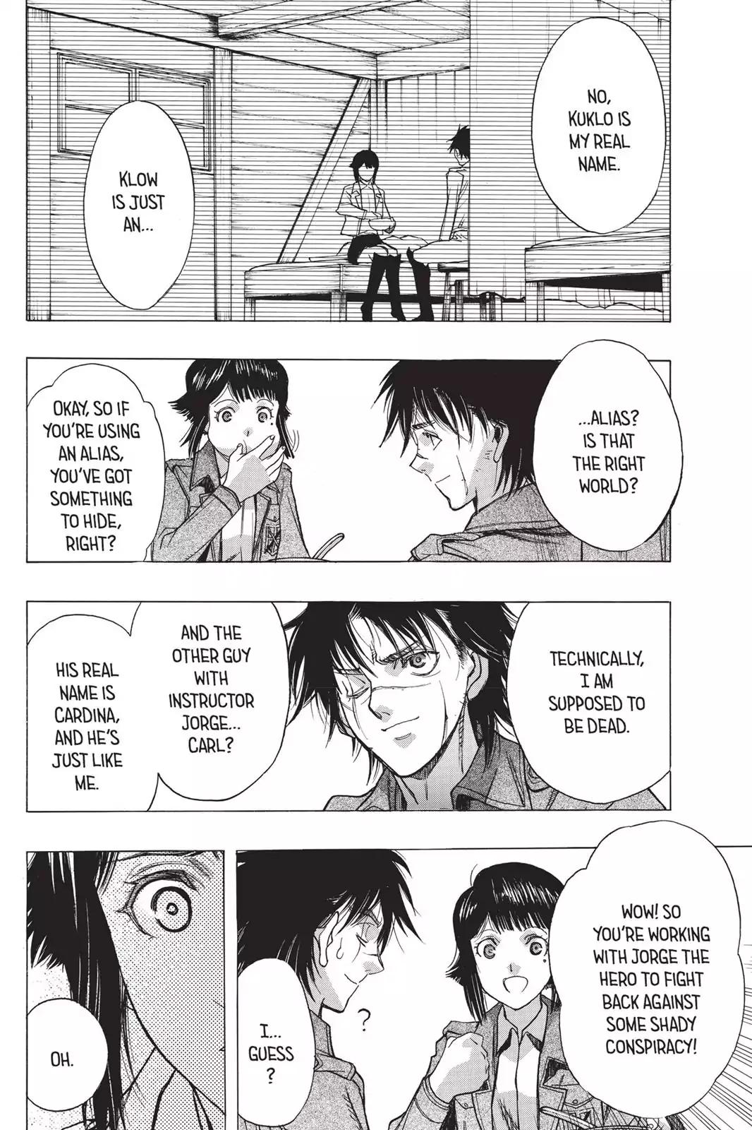 Shingeki no Kyojin Before the Fall chapter 43 page 33