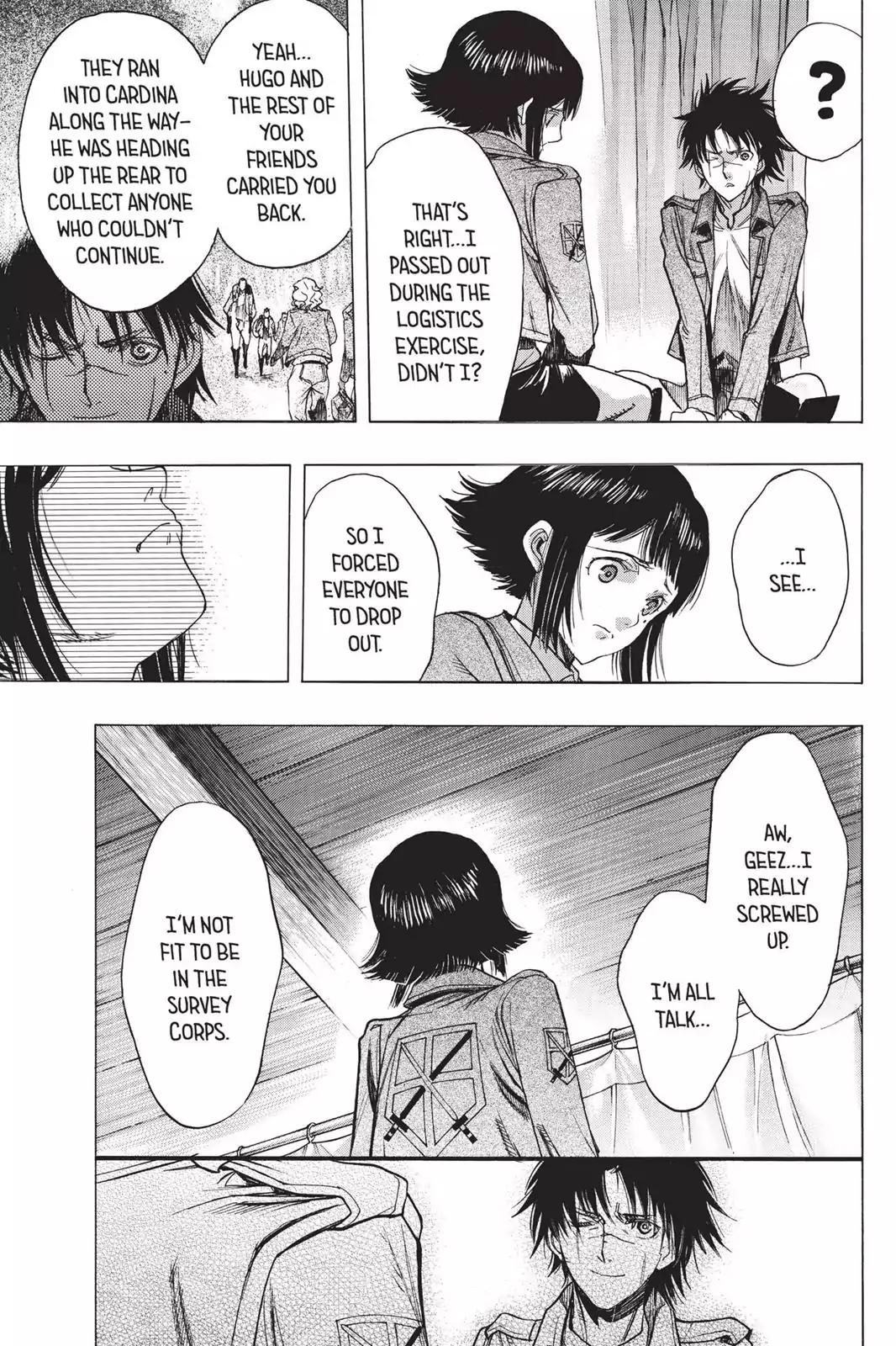 Shingeki no Kyojin Before the Fall chapter 43 page 34