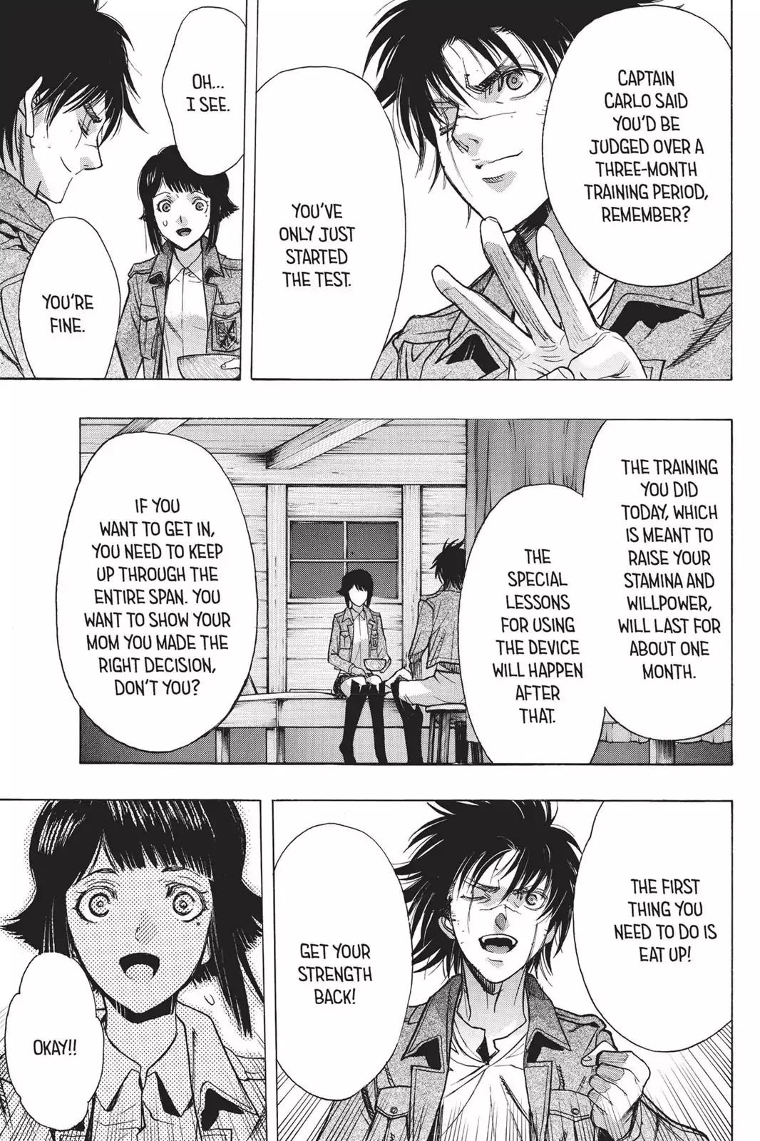 Shingeki no Kyojin Before the Fall chapter 43 page 36