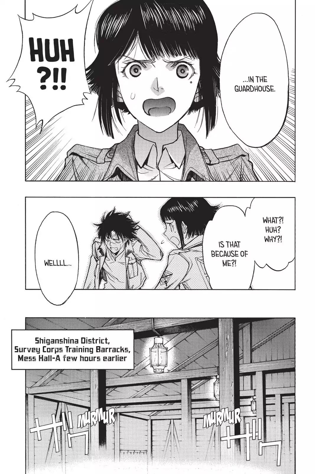 Shingeki no Kyojin Before the Fall chapter 43 page 38