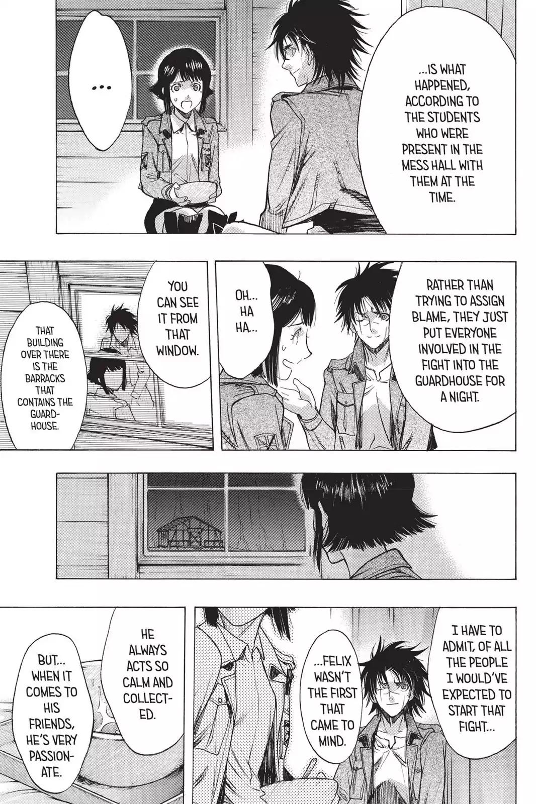 Shingeki no Kyojin Before the Fall chapter 43 page 46