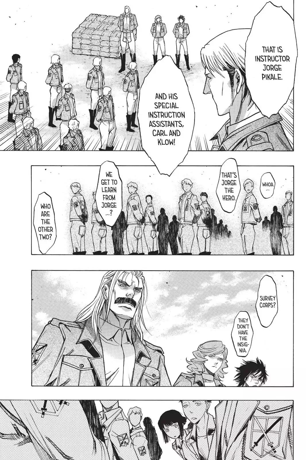 Shingeki no Kyojin Before the Fall chapter 43 page 6