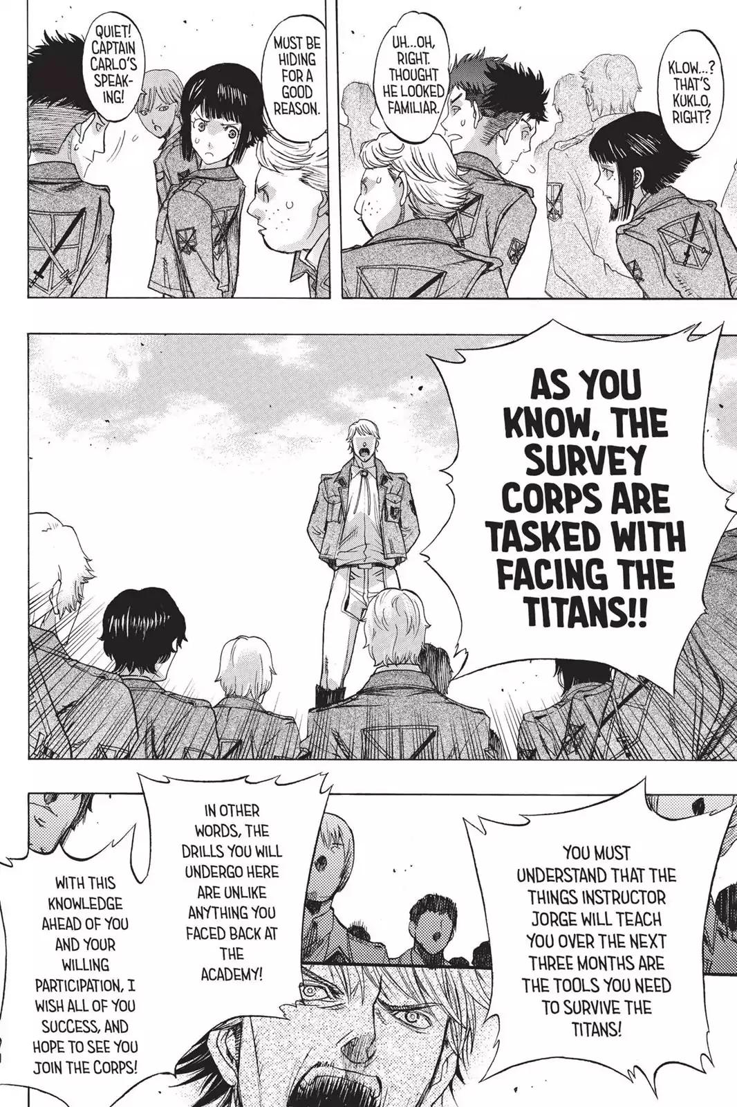 Shingeki no Kyojin Before the Fall chapter 43 page 7