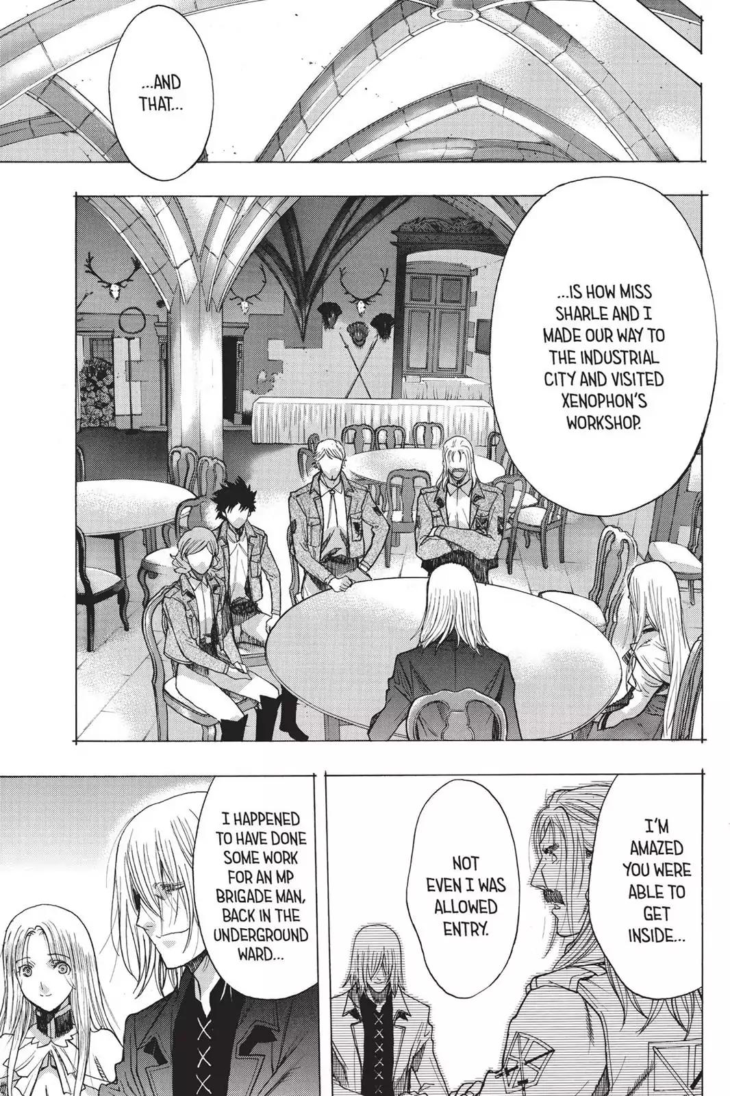 Shingeki no Kyojin Before the Fall chapter 44 page 40