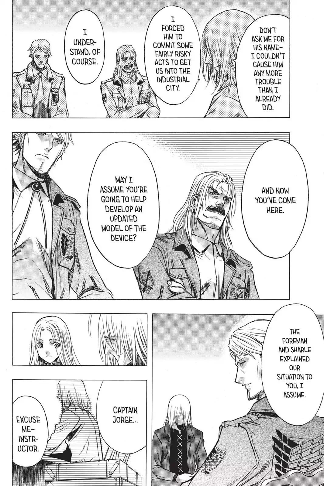 Shingeki no Kyojin Before the Fall chapter 44 page 41