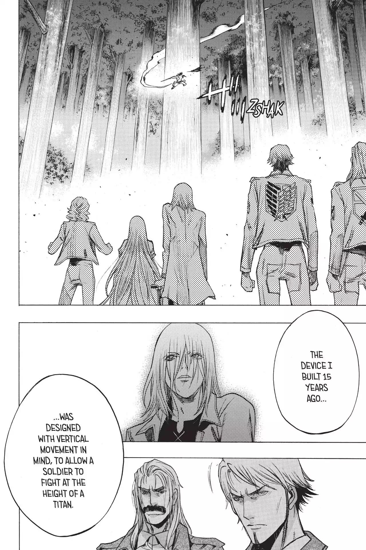 Shingeki no Kyojin Before the Fall chapter 45 page 34