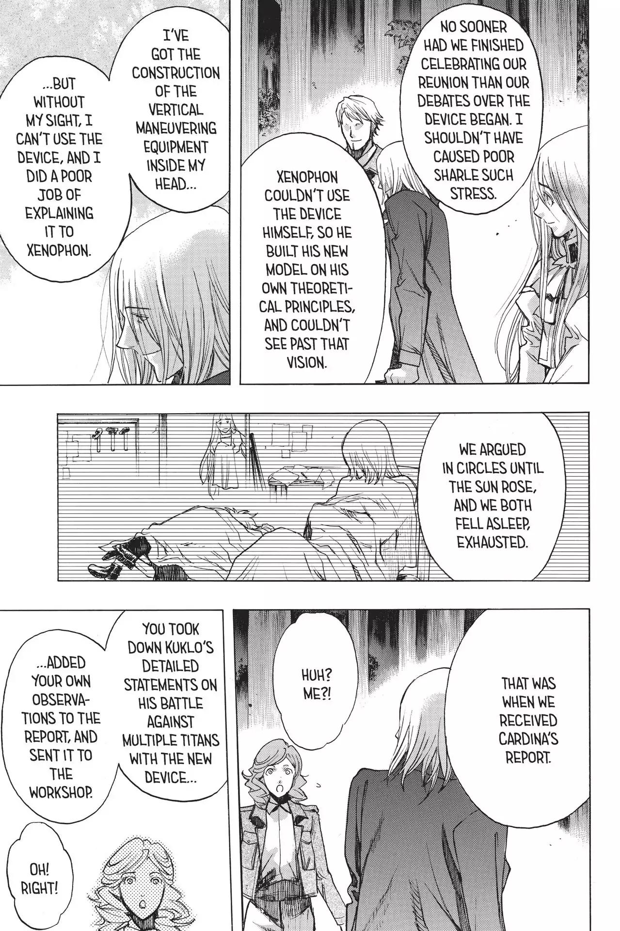 Shingeki no Kyojin Before the Fall chapter 45 page 37