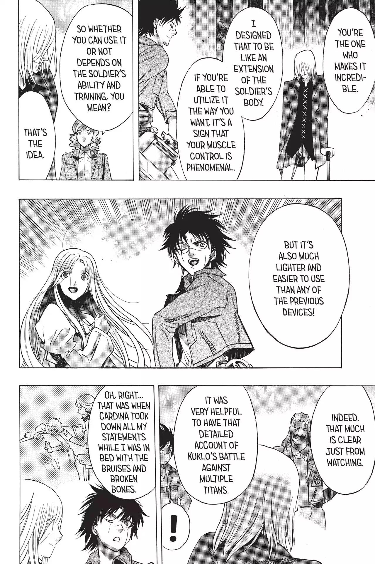 Shingeki no Kyojin Before the Fall chapter 45 page 40