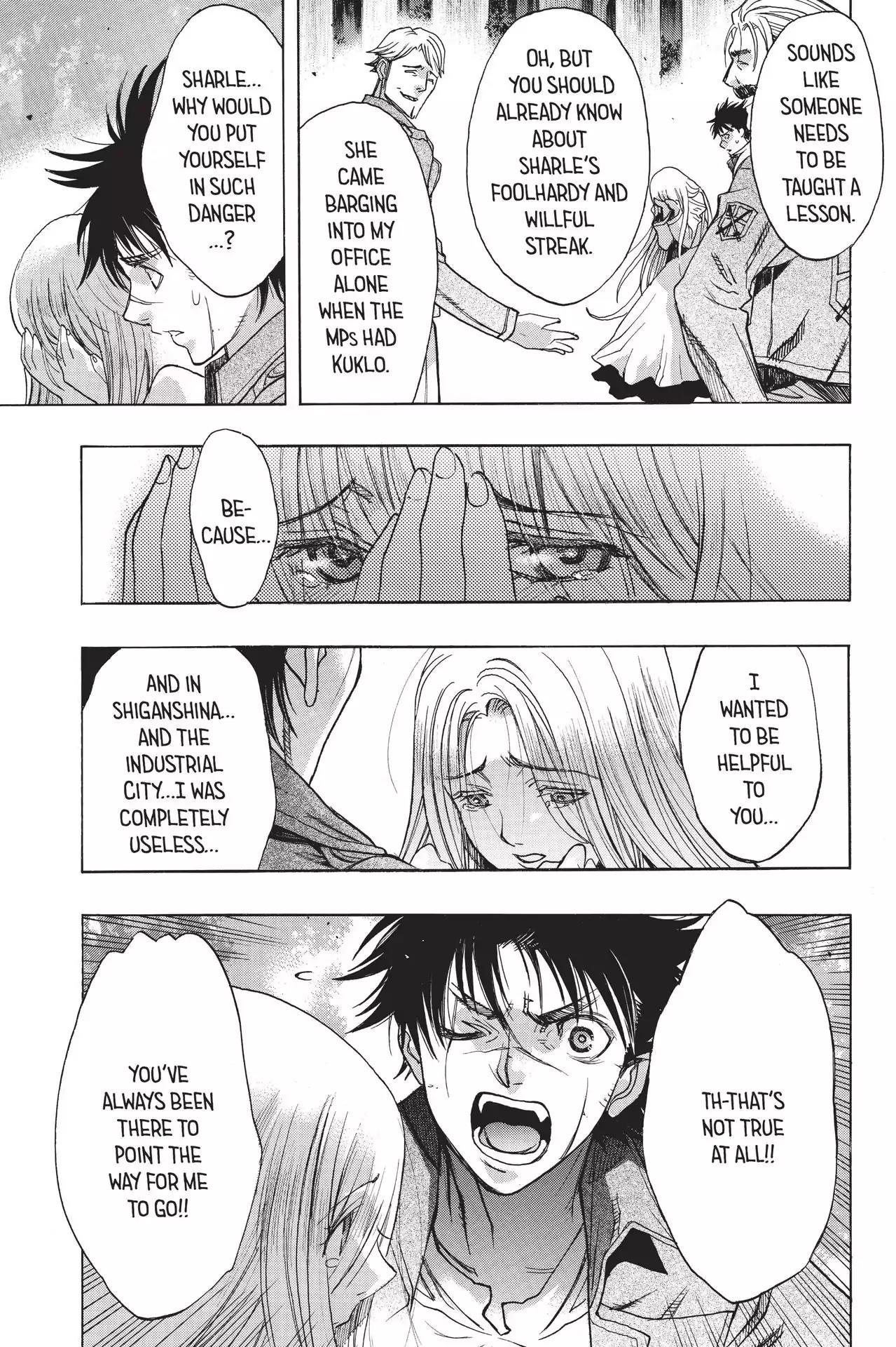 Shingeki no Kyojin Before the Fall chapter 45 page 43