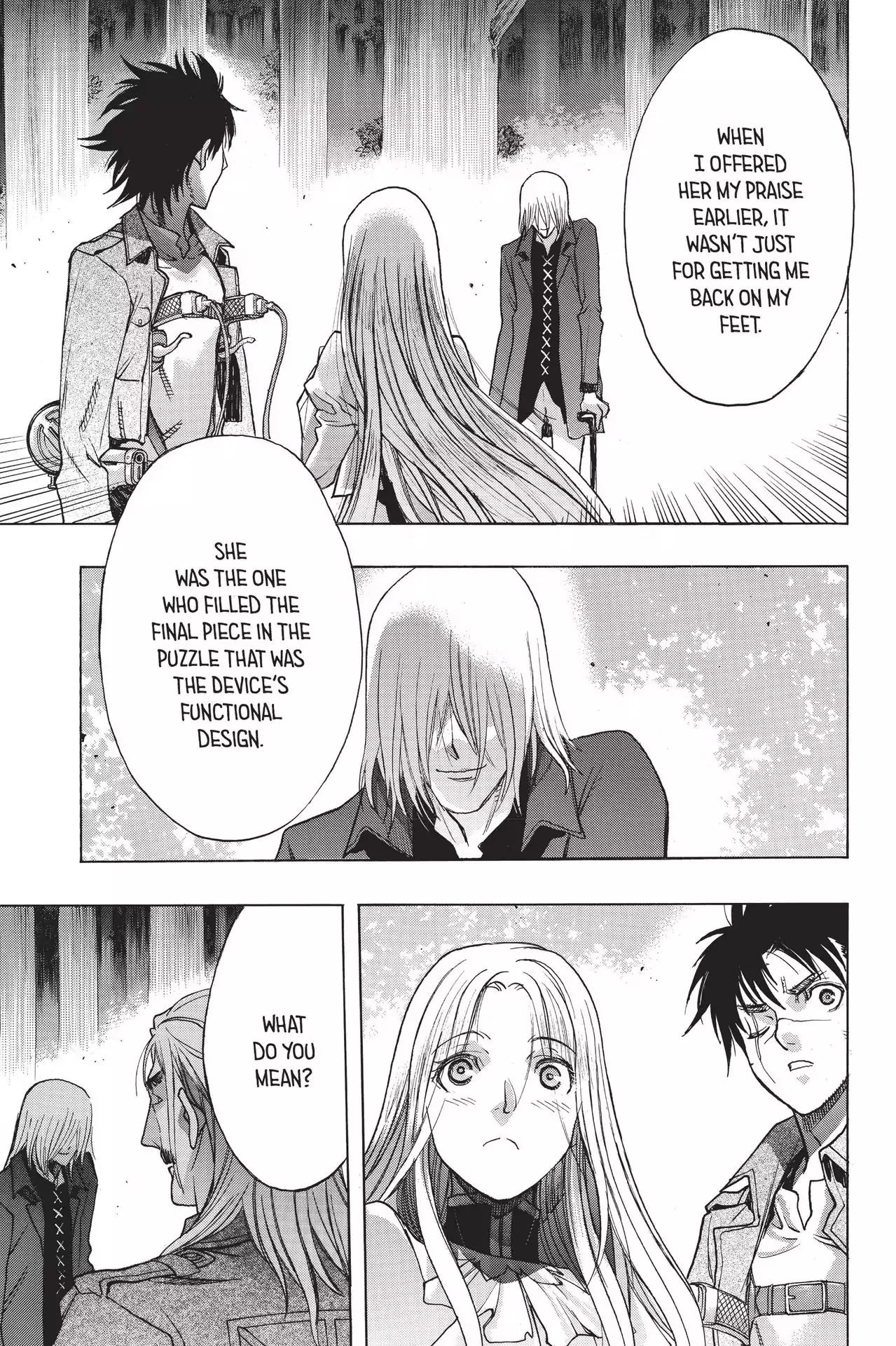 Shingeki no Kyojin Before the Fall chapter 45 page 45