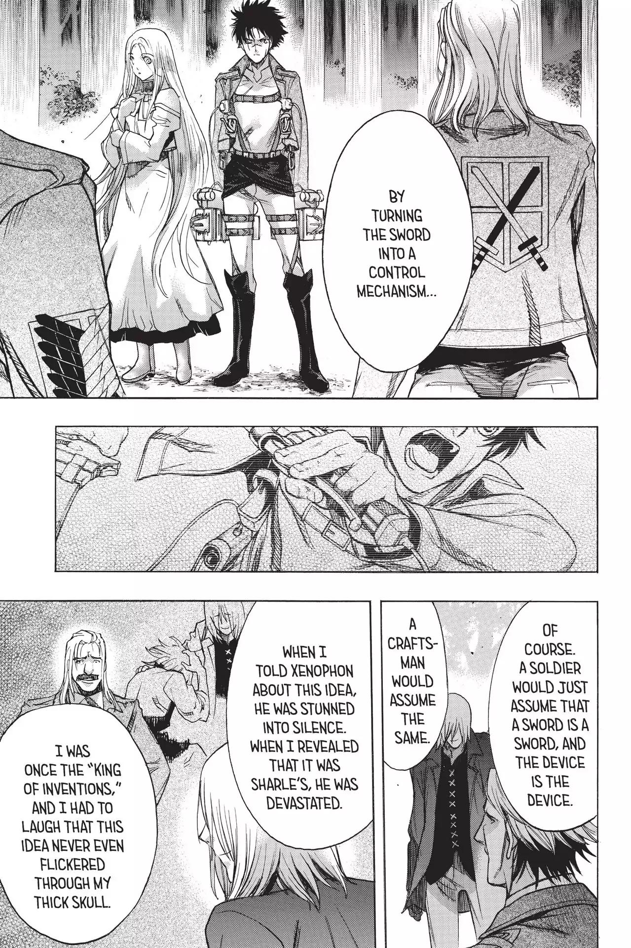 Shingeki no Kyojin Before the Fall chapter 45 page 47