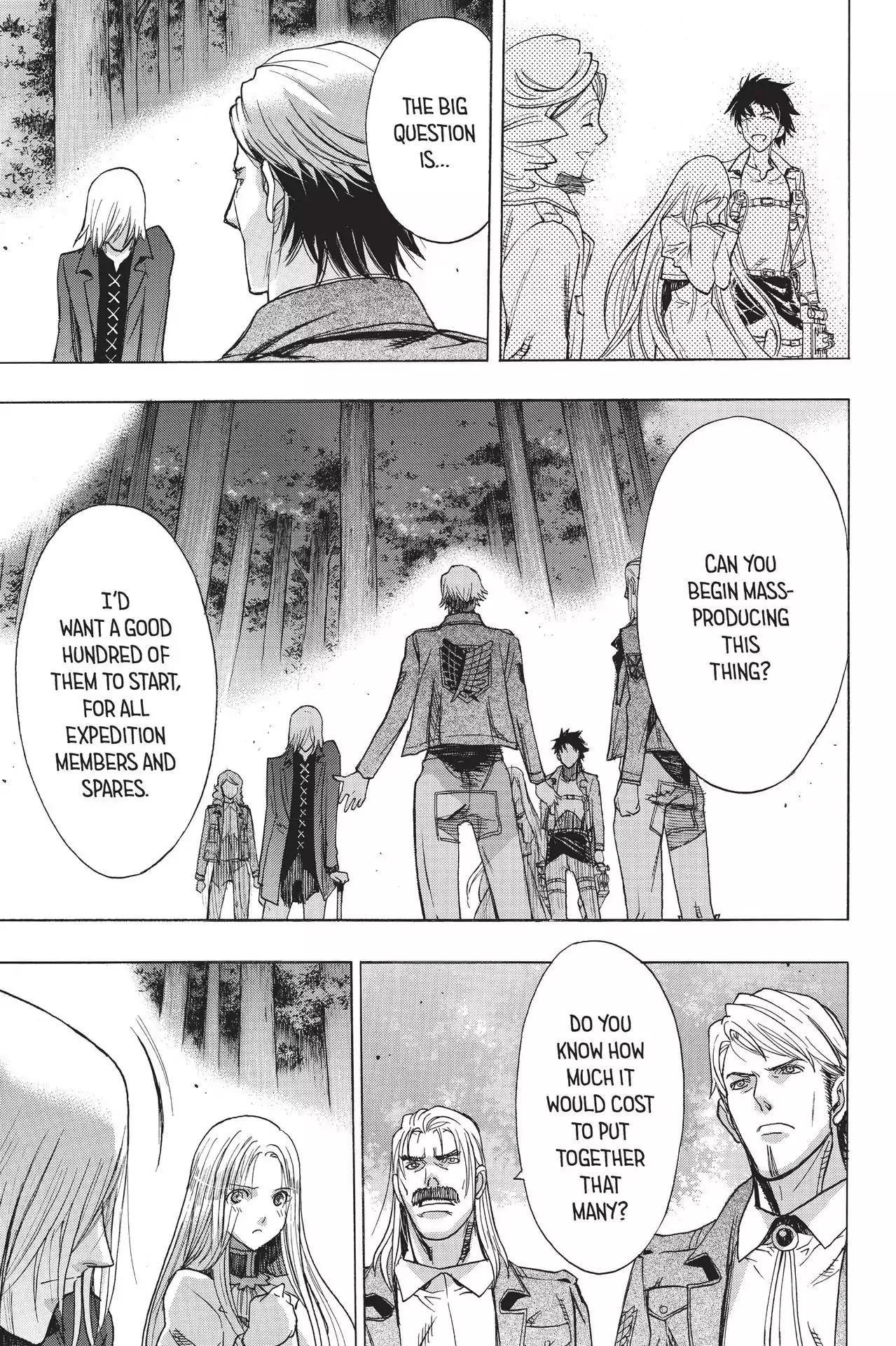 Shingeki no Kyojin Before the Fall chapter 45 page 49