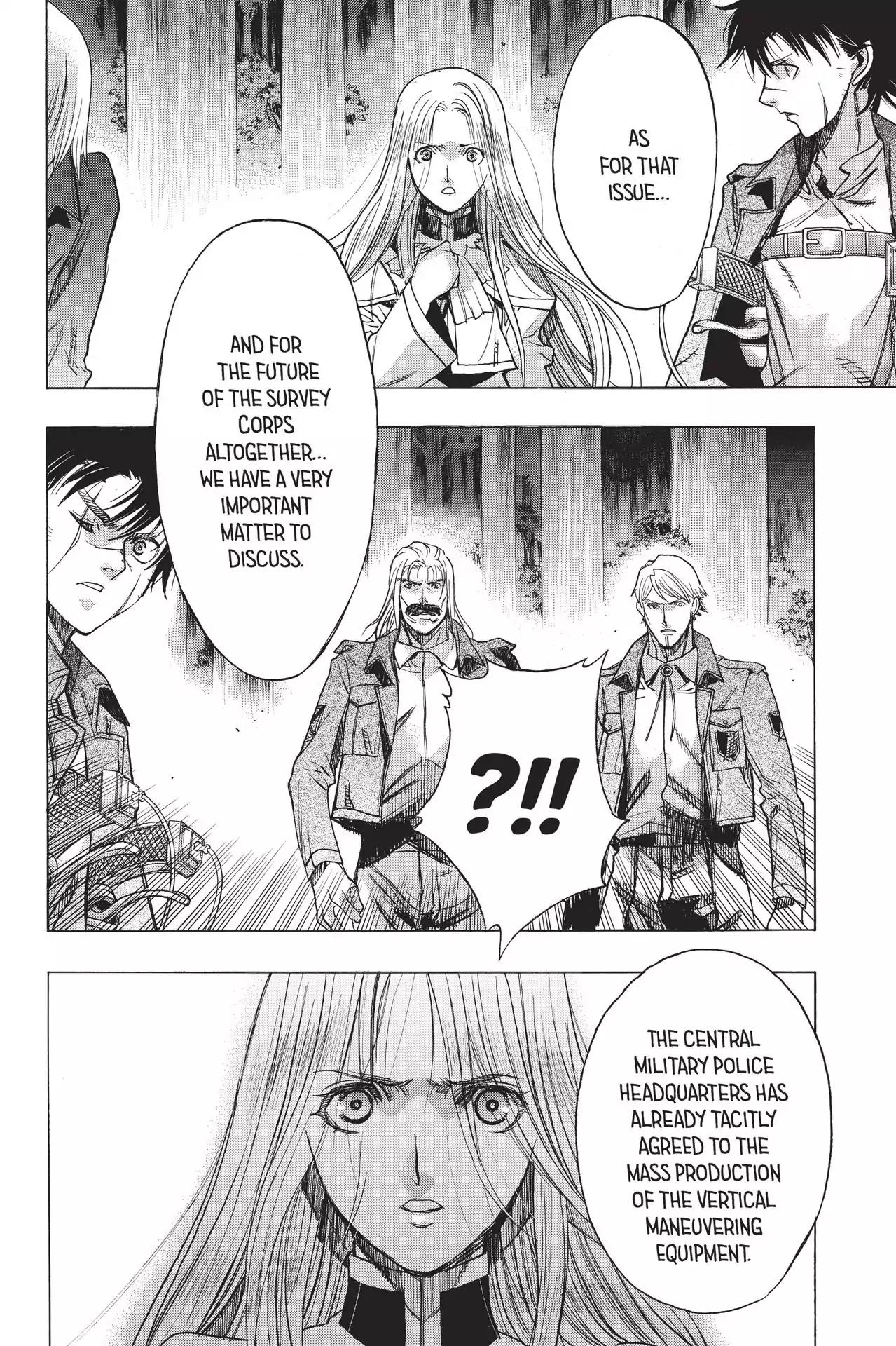 Shingeki no Kyojin Before the Fall chapter 45 page 50