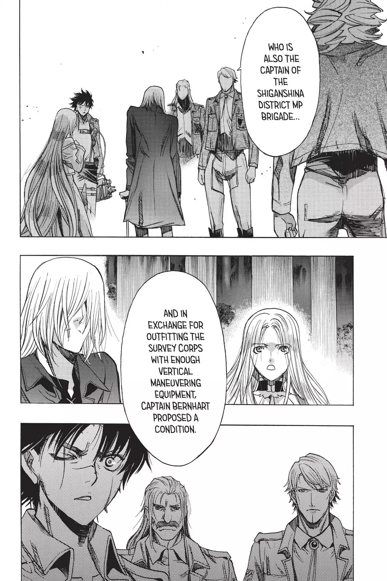 Shingeki no Kyojin Before the Fall chapter 45 page 52