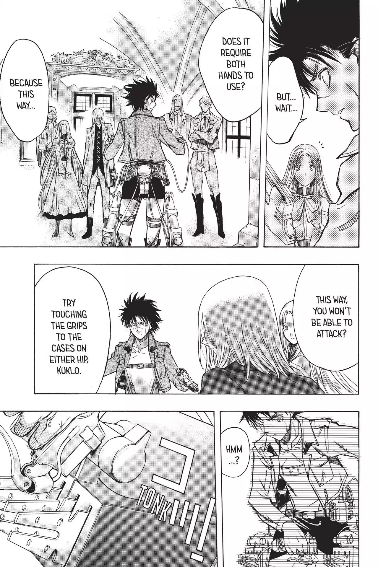 Shingeki no Kyojin Before the Fall chapter 45 page 9