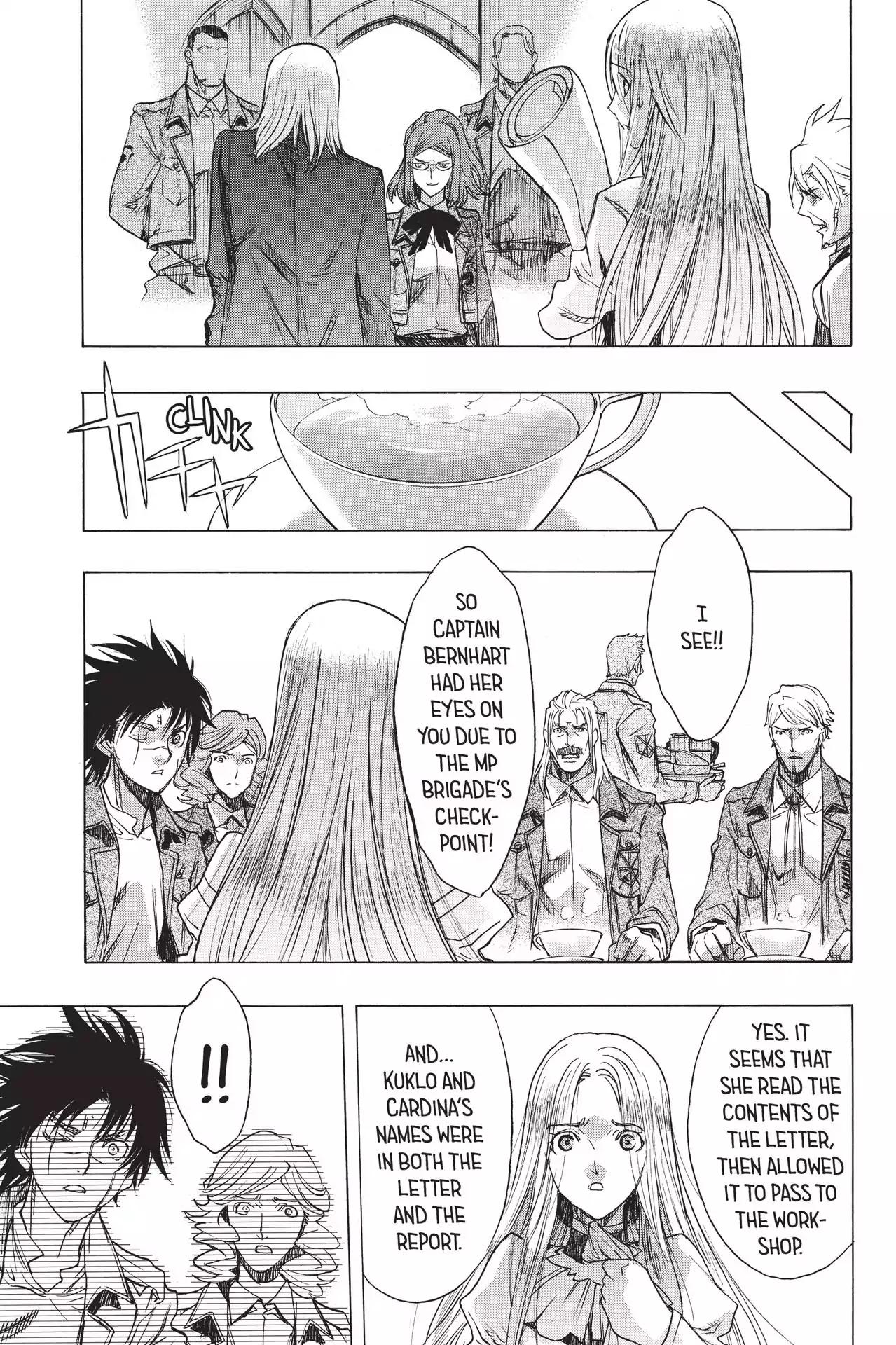 Shingeki no Kyojin Before the Fall chapter 46 page 16