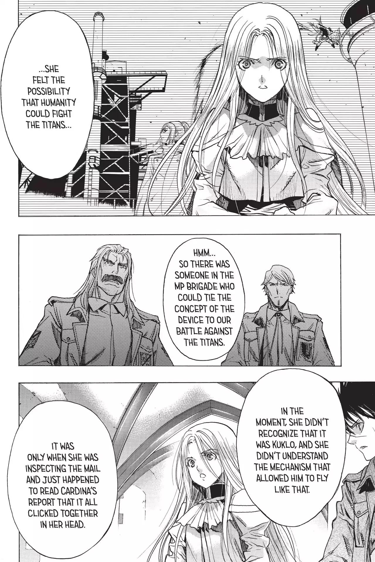 Shingeki no Kyojin Before the Fall chapter 46 page 23