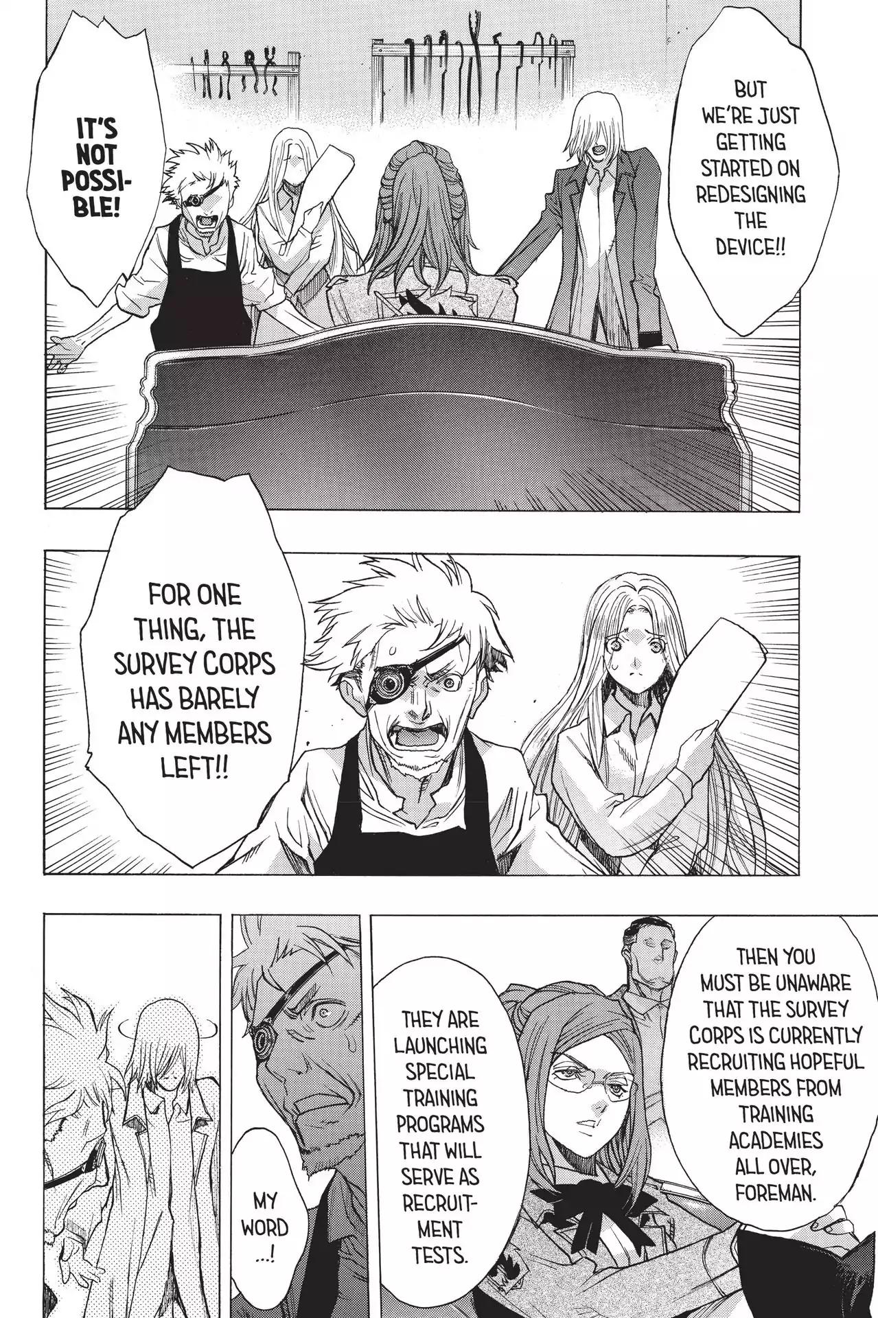 Shingeki no Kyojin Before the Fall chapter 46 page 29