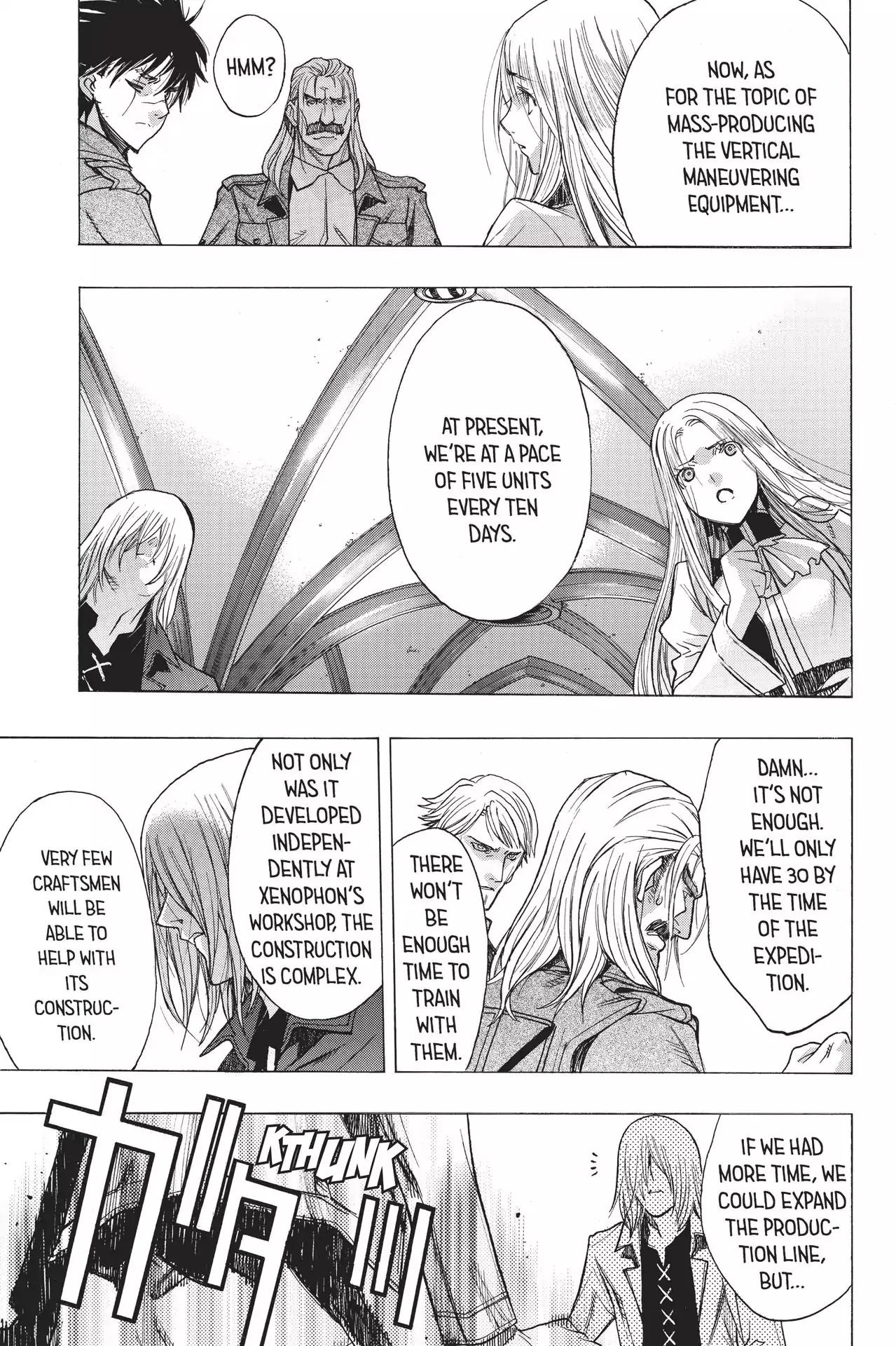 Shingeki no Kyojin Before the Fall chapter 46 page 34