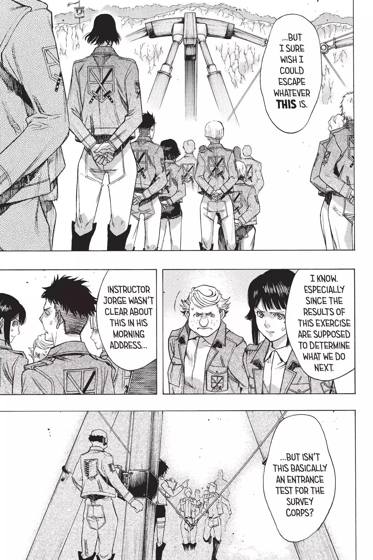 Shingeki no Kyojin Before the Fall chapter 47 page 15