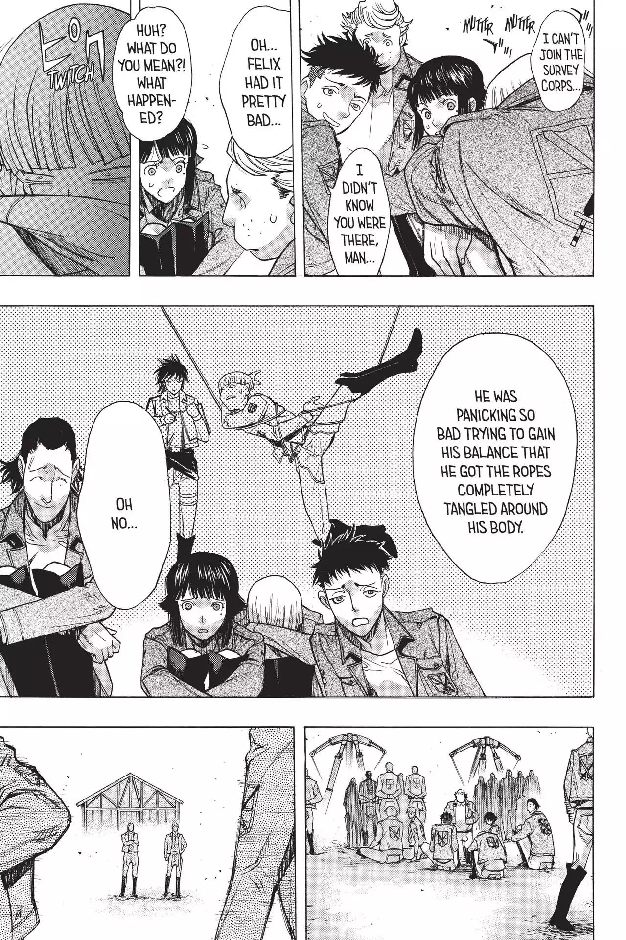 Shingeki no Kyojin Before the Fall chapter 47 page 27