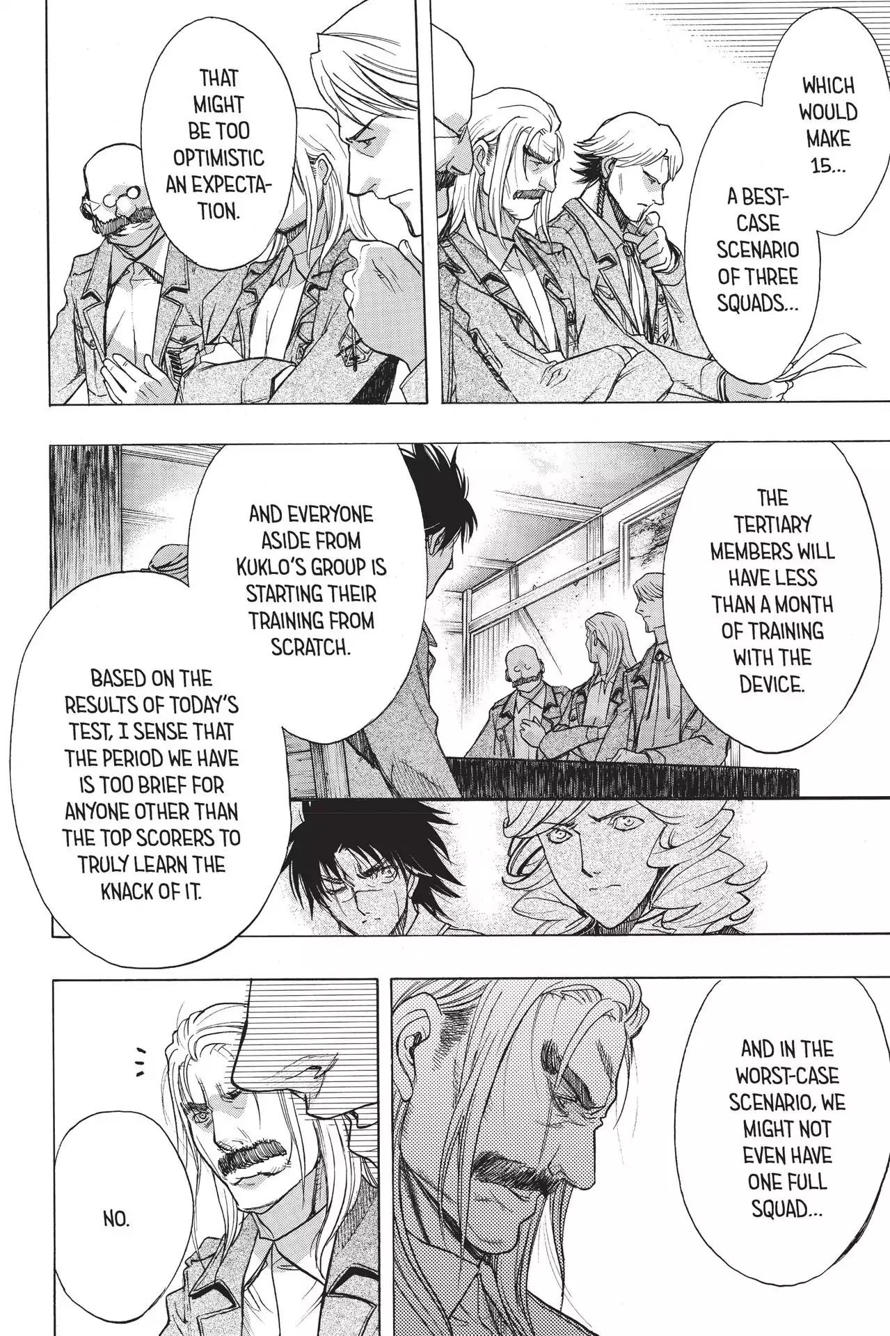 Shingeki no Kyojin Before the Fall chapter 47 page 42