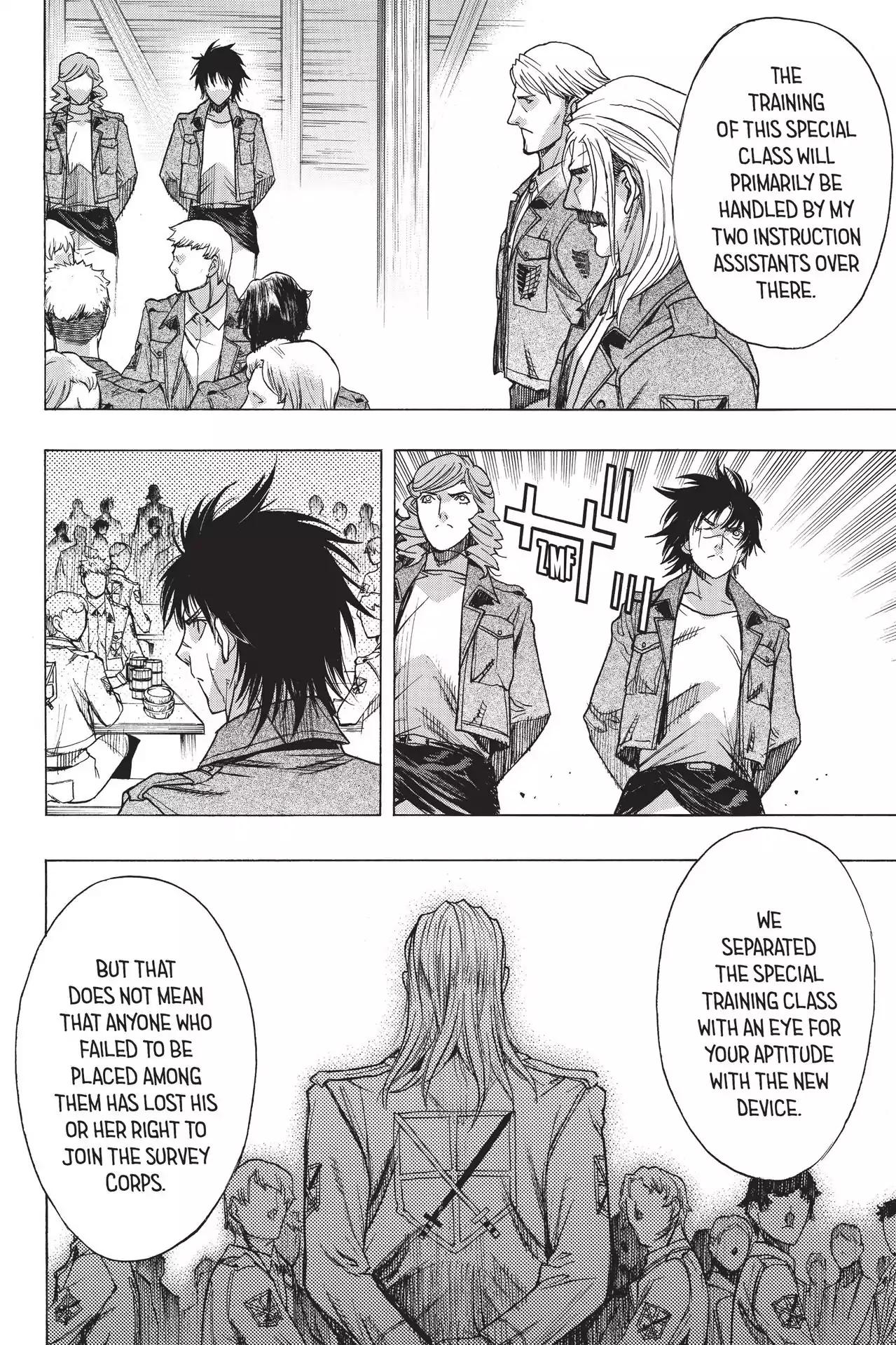 Shingeki no Kyojin Before the Fall chapter 48 page 16