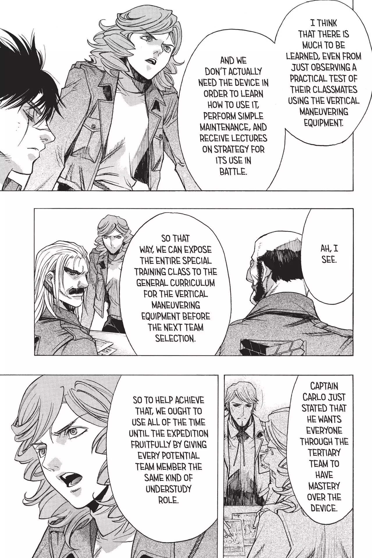 Shingeki no Kyojin Before the Fall chapter 48 page 21