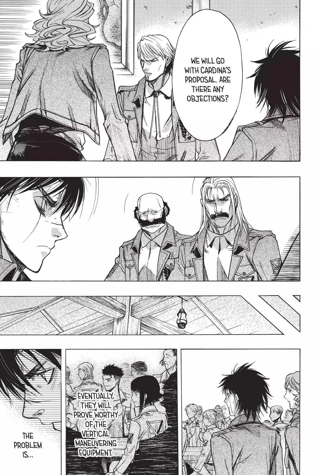 Shingeki no Kyojin Before the Fall chapter 48 page 23