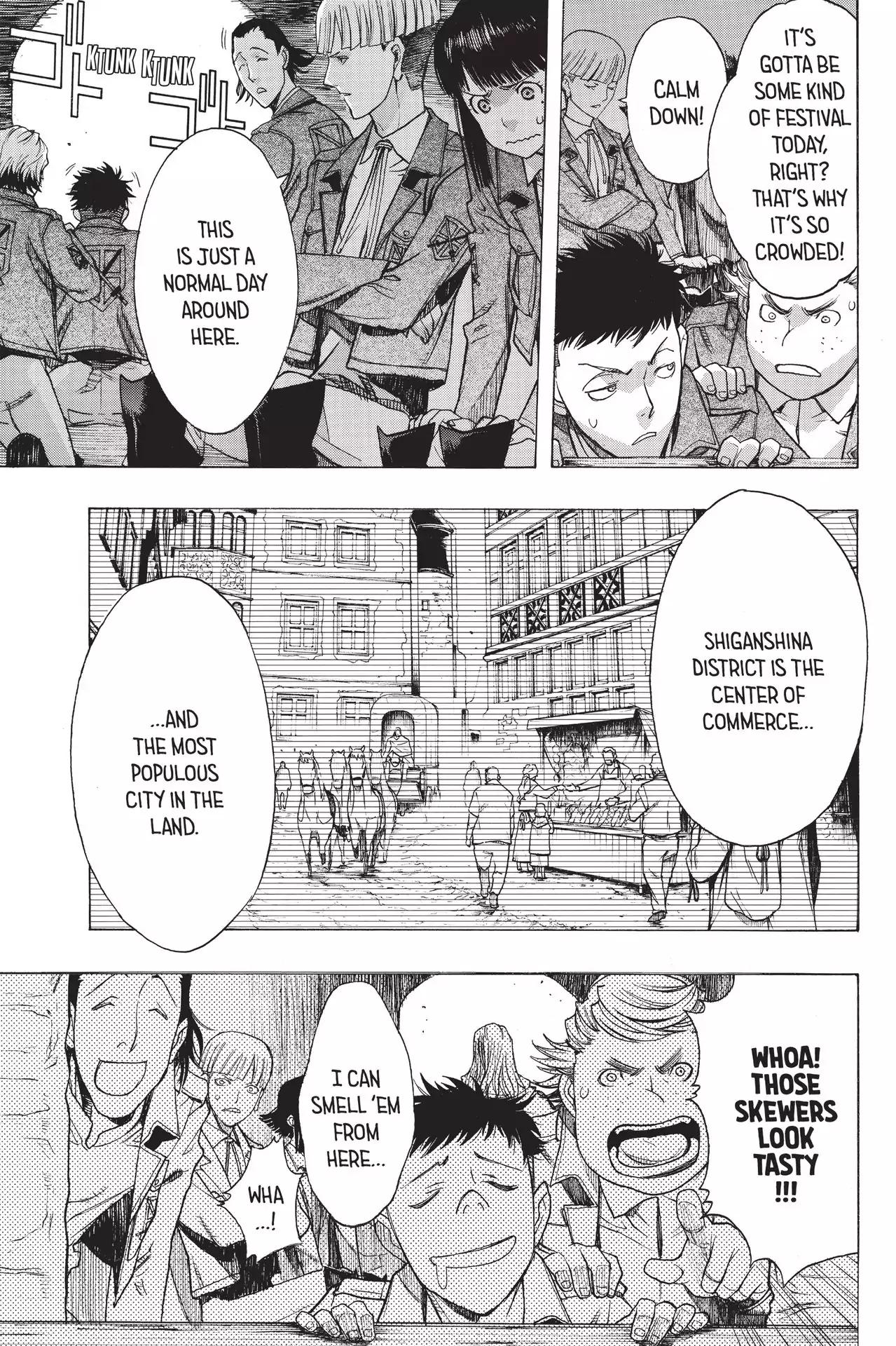 Shingeki no Kyojin Before the Fall chapter 49 page 12