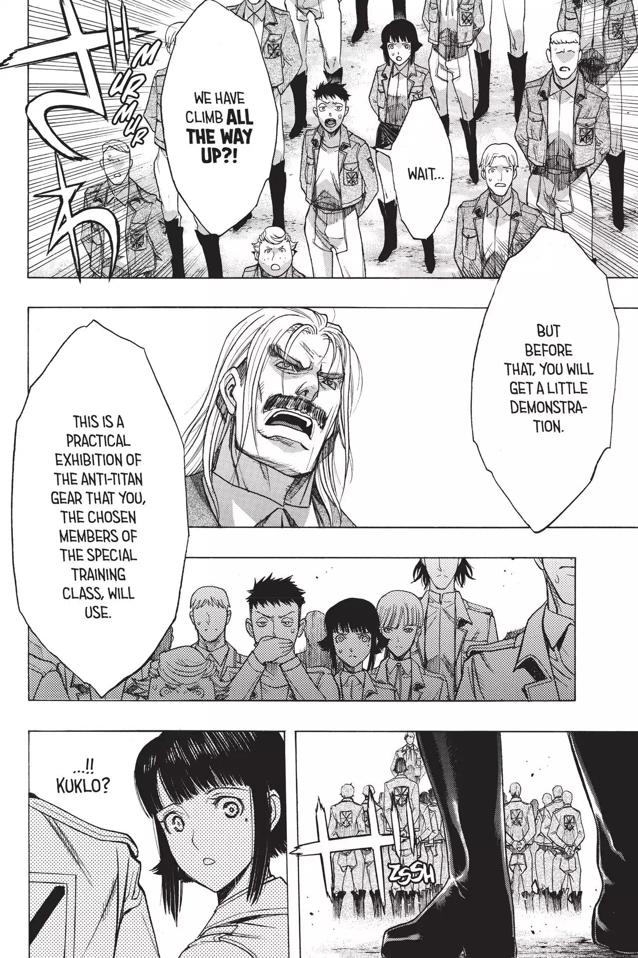 Shingeki no Kyojin Before the Fall chapter 49 page 23
