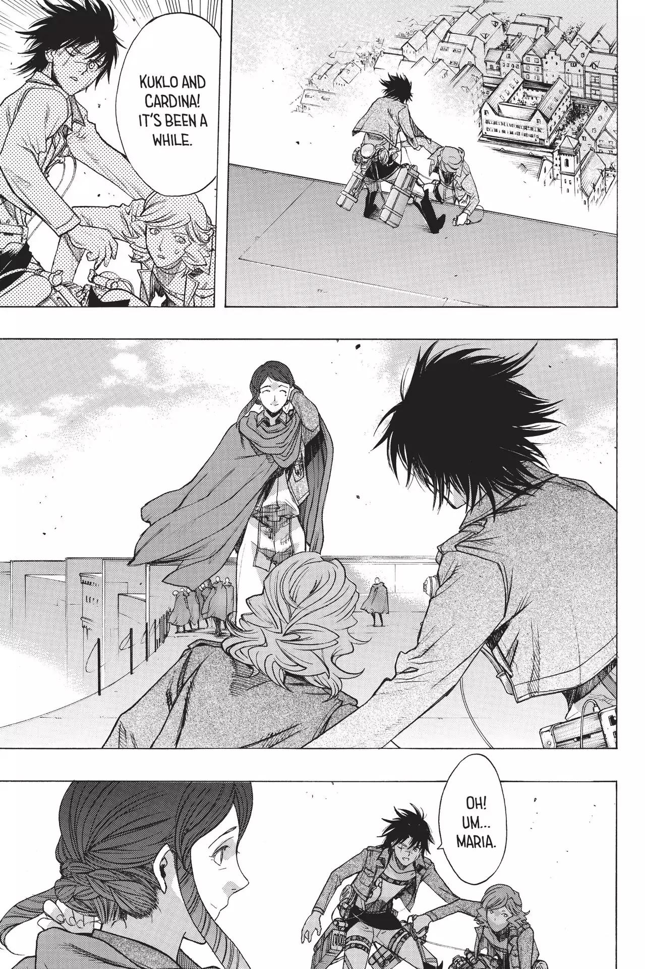 Shingeki no Kyojin Before the Fall chapter 49 page 31