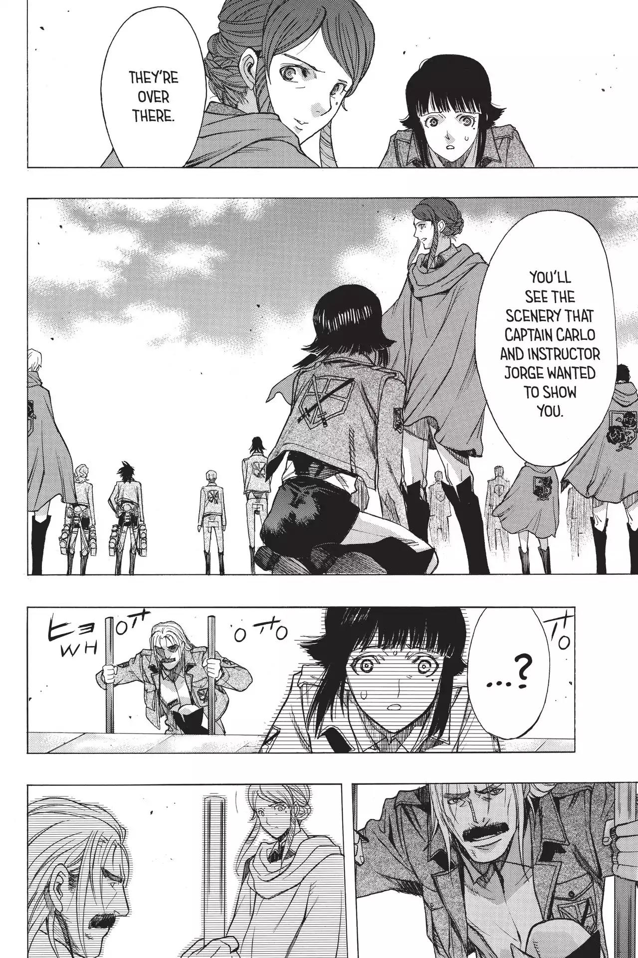 Shingeki no Kyojin Before the Fall chapter 49 page 42