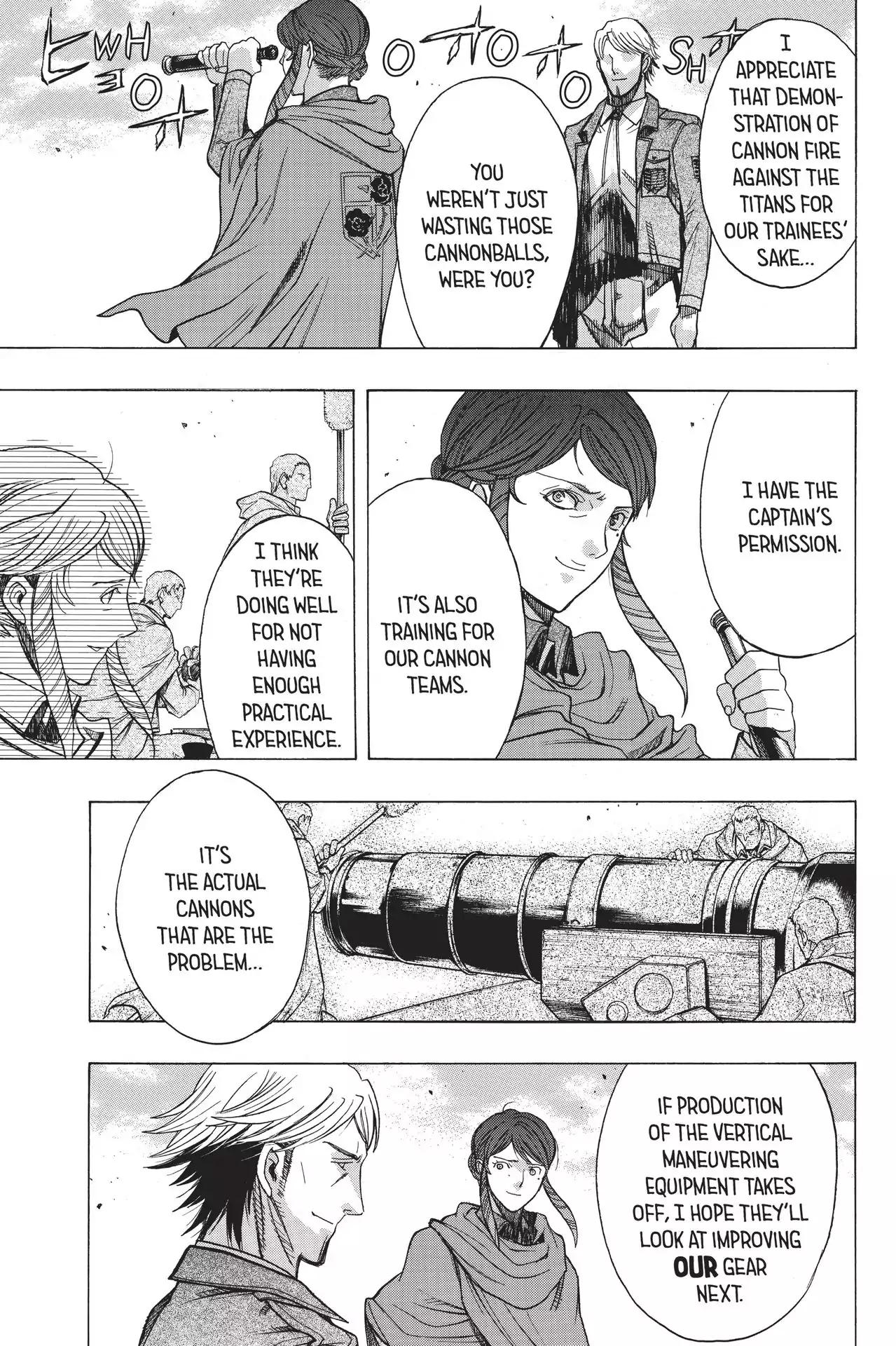 Shingeki no Kyojin Before the Fall chapter 50 page 16