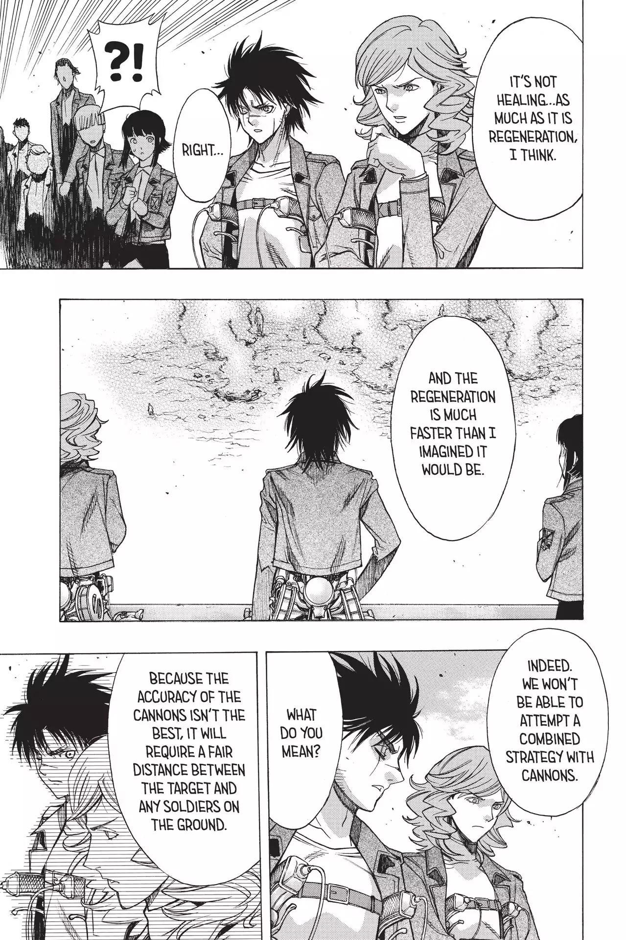 Shingeki no Kyojin Before the Fall chapter 50 page 21