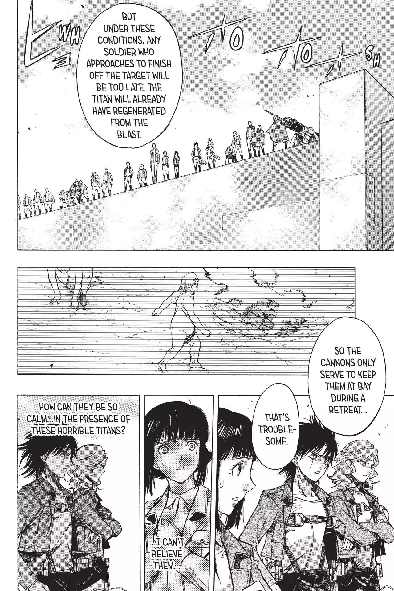 Shingeki no Kyojin Before the Fall chapter 50 page 22