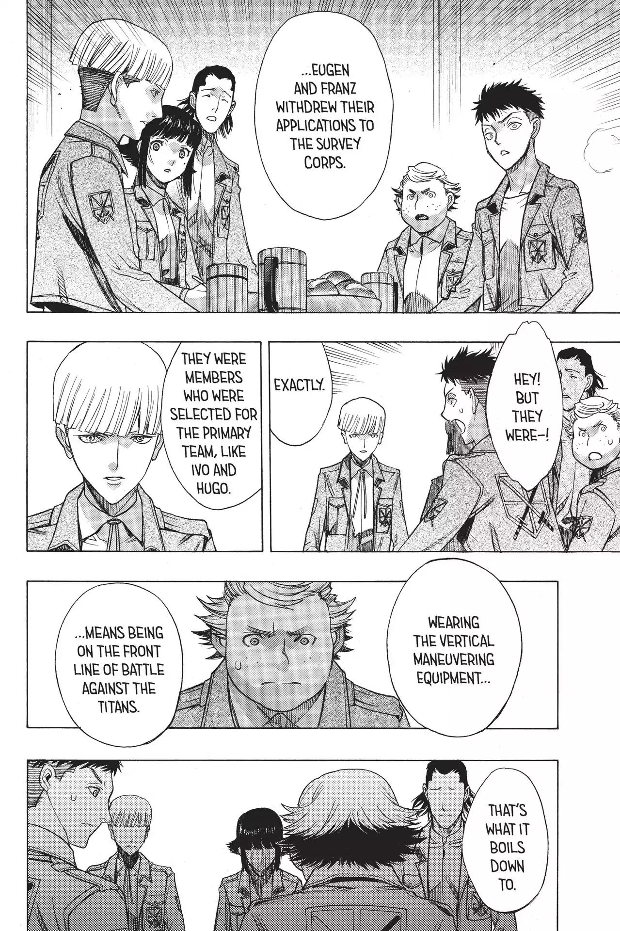 Shingeki no Kyojin Before the Fall chapter 50 page 29