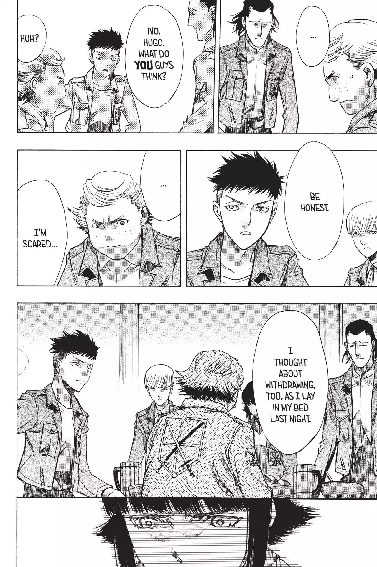 Shingeki no Kyojin Before the Fall chapter 50 page 31