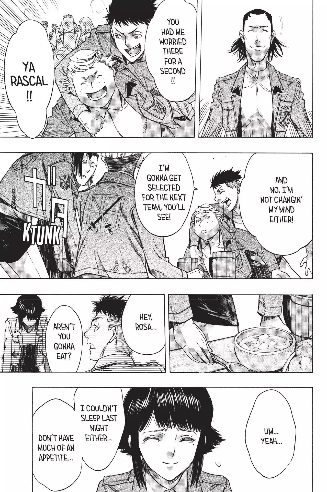 Shingeki no Kyojin Before the Fall chapter 50 page 34